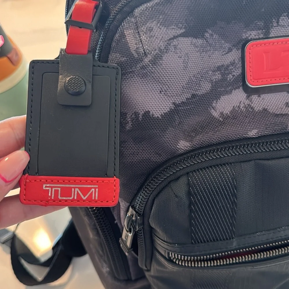 Tumi Alpha Bravo Nellis Backpack in Charcoal Restoration